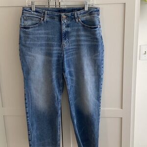 J. Jill Blue Ankle & Cropped Jeans